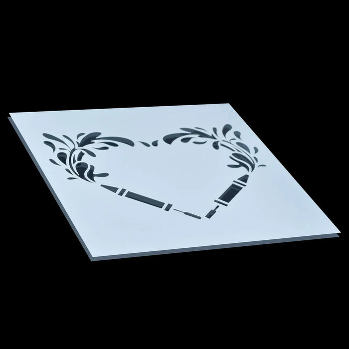 Jags Drawing Stencil Plastic 8x8 1Pcs 1 No JSP8X8-1