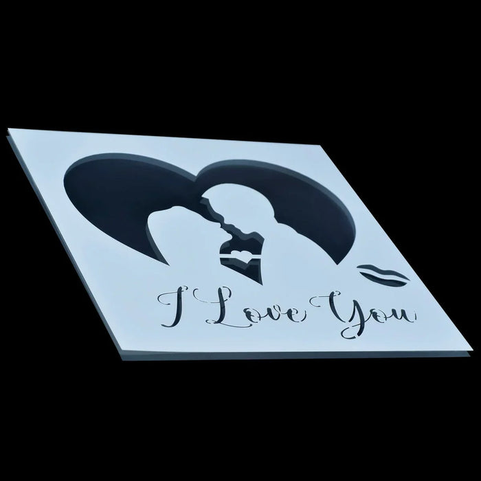 Jags Drawing Stencil Plastic 8x8 1Pcs 2 No JSP8X8-2