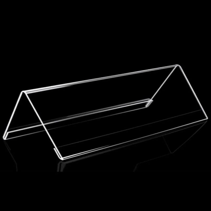 jags-mumbai Acrylic Display Stands Acrylic Name Holder 2mm ID 12 INCH V 12X2 ANHID12X2