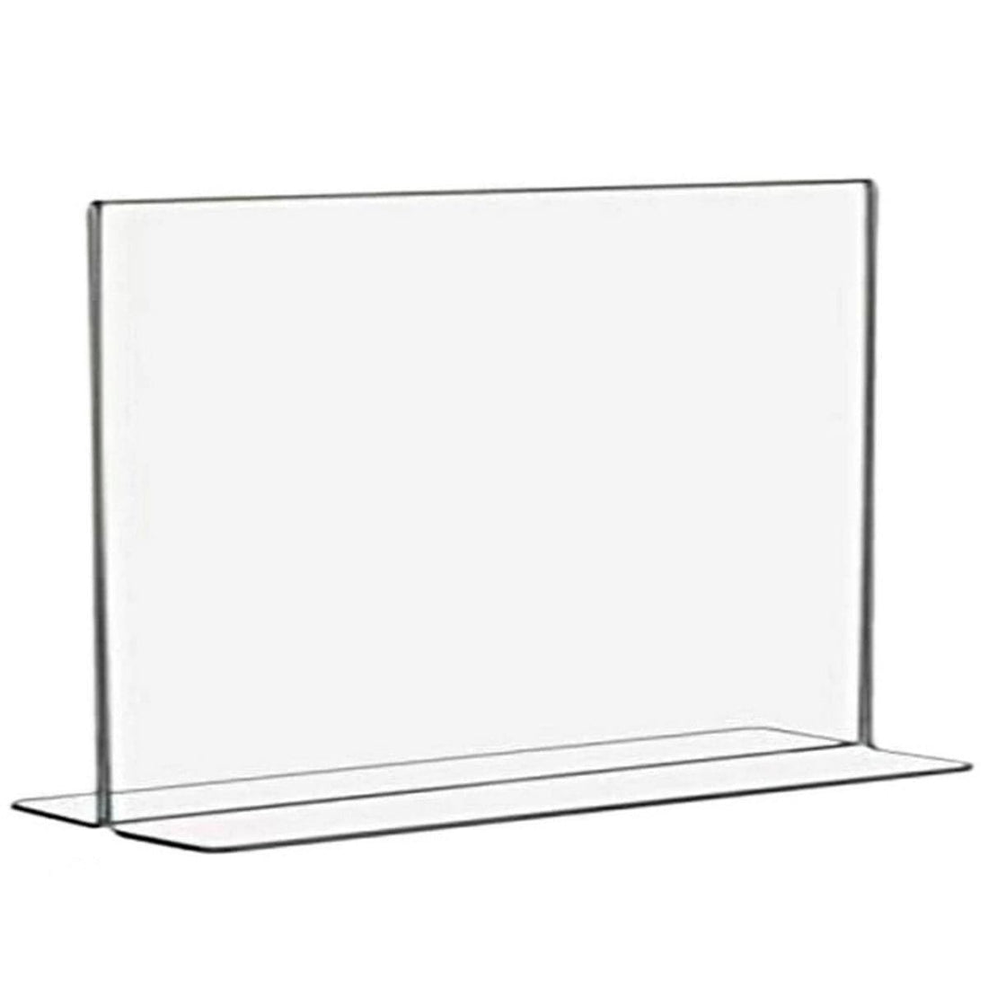 jags-mumbai Acrylic Display Stands Clear and Minimal: The Acrylic Paper Stand for Sleek and Simple Displays 3mm T A4 horizontal