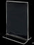 jags-mumbai Acrylic Display Stands Compact and Convenient: The Acrylic Paper Stand for A6 4x6-sized Documents and Photos