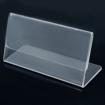 Professional and Personalized: The Acrylic Name Holder 2mm for Identifying and Branding 4x2