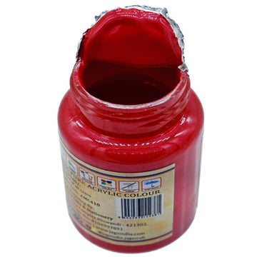 Acrylic Metallic Col 45Ml Red Code 509 AMC410