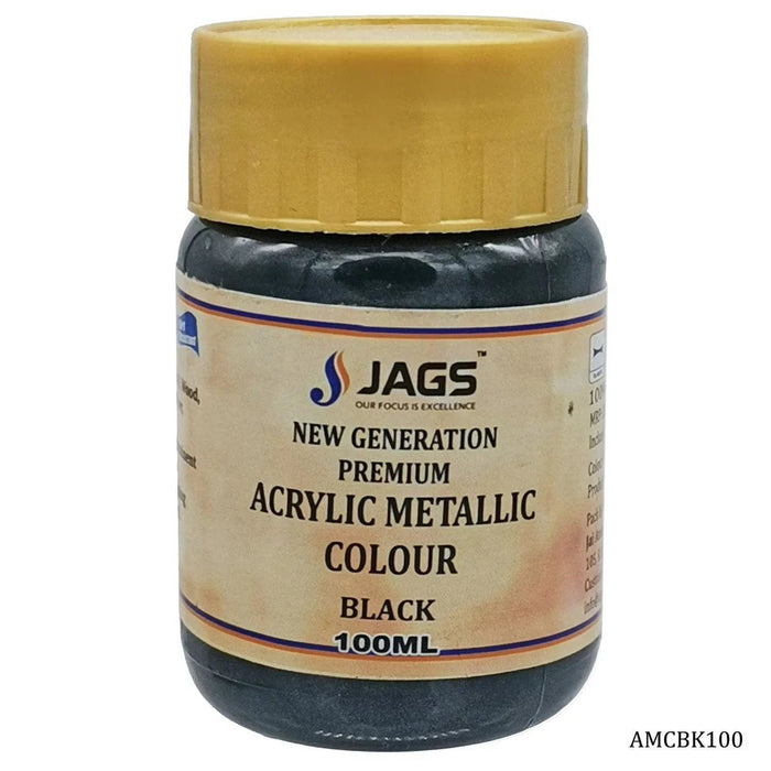 Acrylic Metallic Colour.Black 510 AMCBK100