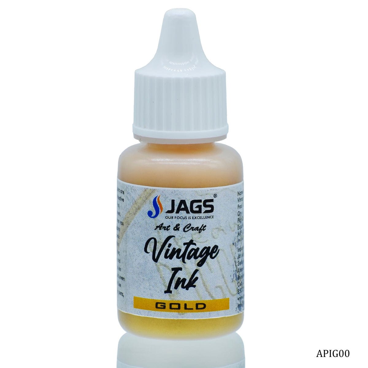 jags-mumbai Acrylic & Glass Colours Acrylic Painter Ink |Gold| 15 ML