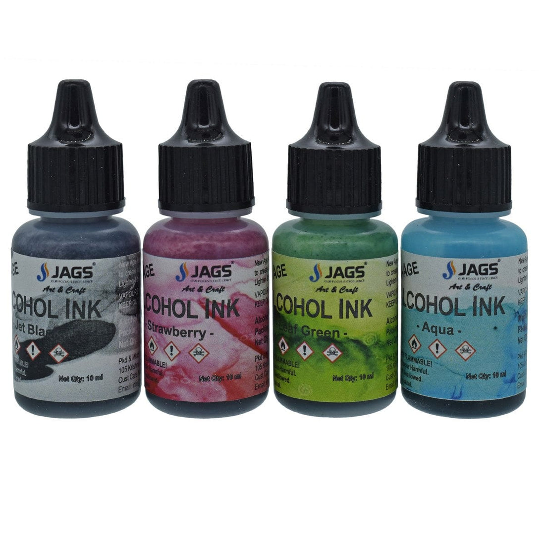 jags-mumbai Alcohol Ink Jags New Age Alcohol Ink Mini Pack SetOf4 JNAA00