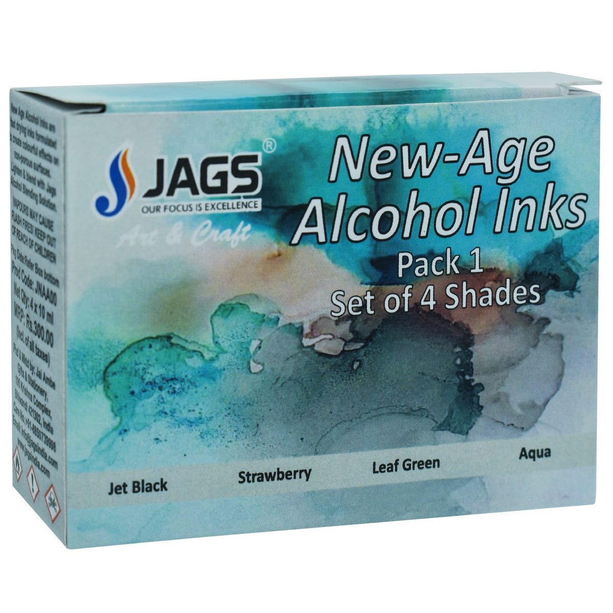 jags-mumbai Alcohol Ink Jags New Age Alcohol Ink Mini Pack SetOf4 JNAA00