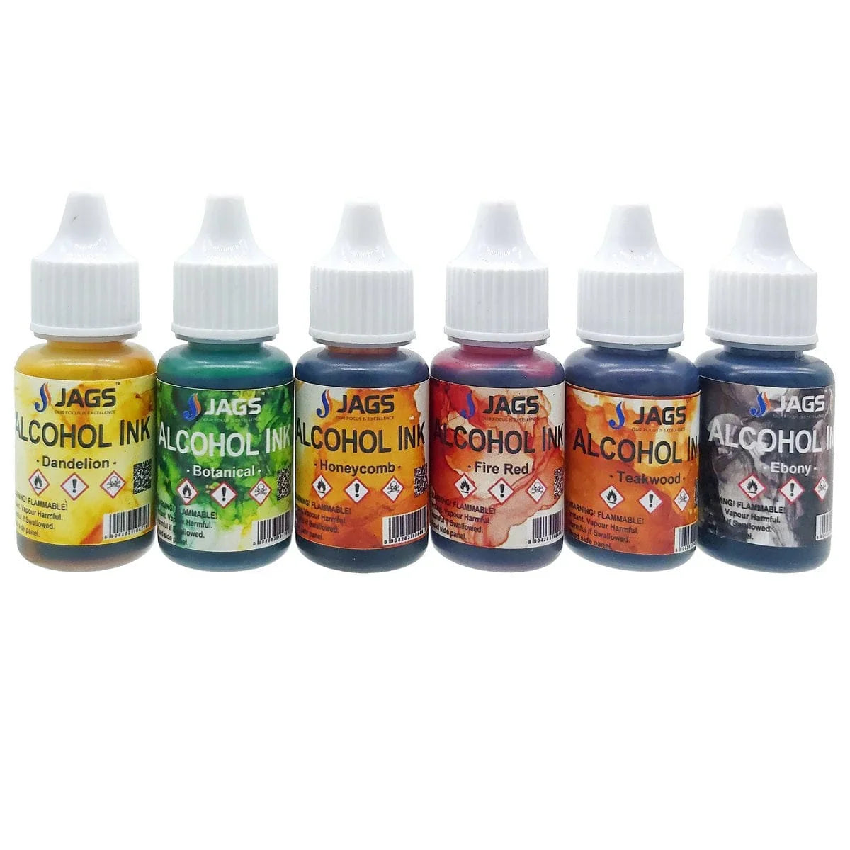 jags-mumbai Alcohol Inks Alcohol Ink Mini Pack 1 - Set of 6 AIMP01