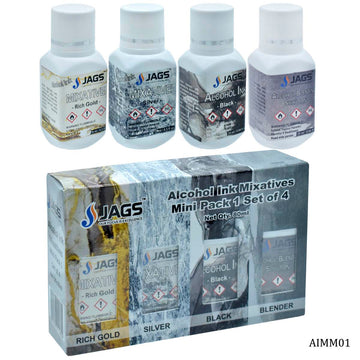 Alcohol Ink Mixatives Mini Pack 1 Set Of 4 AIMM01