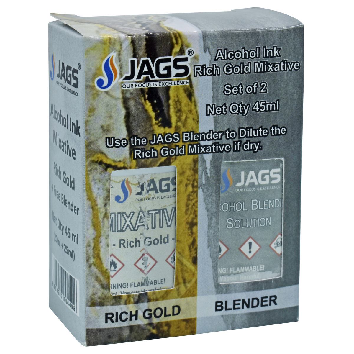 jags-mumbai Alcohol Inks Alcohol Ink Rich Gold AI2RG00