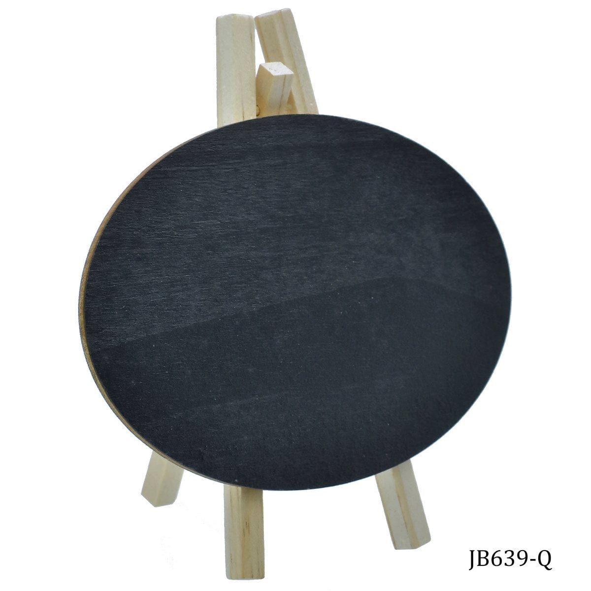 jags-mumbai All Kinds Boards (white,notice,black,slate) Mini Oval Blackboard with Stand