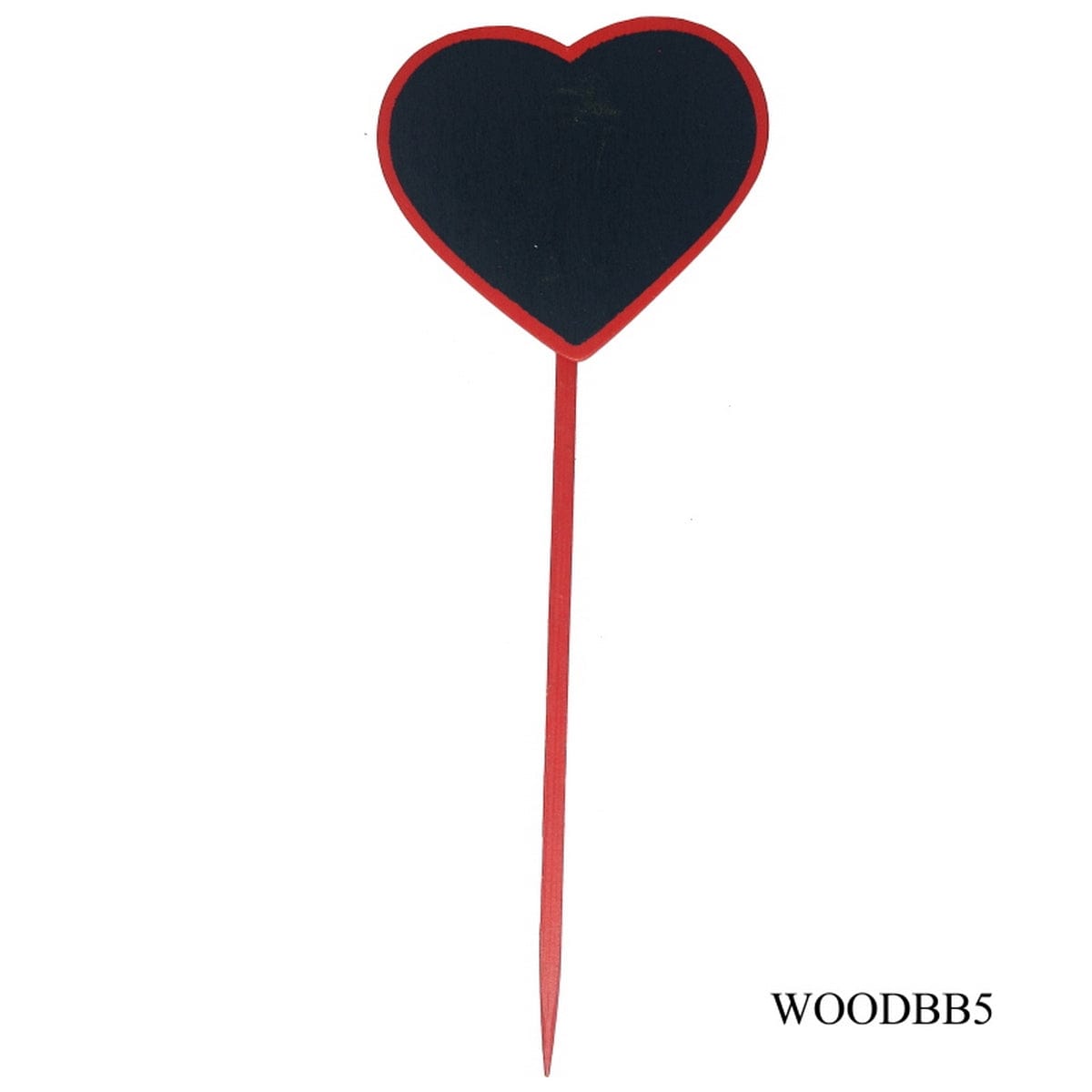 jags-mumbai All Kinds Boards (white,notice,black,slate) Wooden Black Board Heart WOOBB5