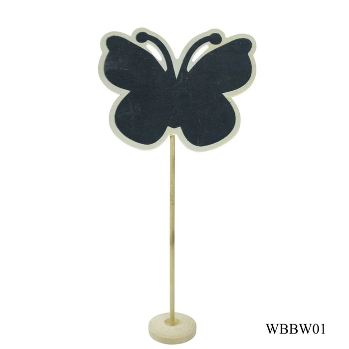 Wooden Black Board With Stand Big WBBW01