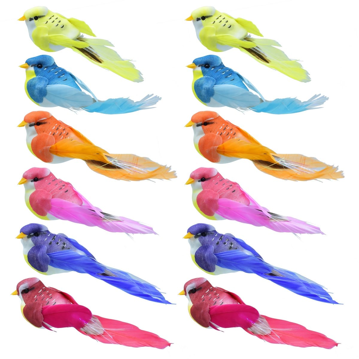 jags-mumbai Artificial Bird & Cage Artificial Bird for DIY and crafting I Contain 1 Unit Bird