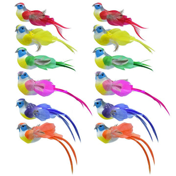 Artificial Birds With Magnet I Contain 1 Unit Bird I 5-6 Cm approx I used for art and craft