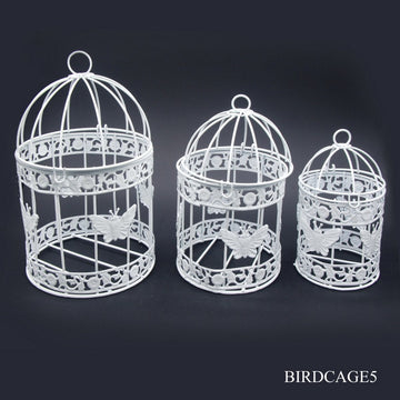 Medium Bird Cage Set of 3