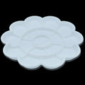 jags-mumbai Artificial Flower Add a Touch of Artistry with Our Round Flower Medium Colour Mixing Plate DS404