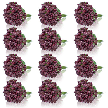 Artificial Flower Pollens (144 Pics Brown)