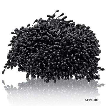 Artificial Flower Polons Black