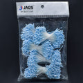 jags-mumbai Artificial Flower Artificial Flower Polons Pack Of 5 Bold Blue