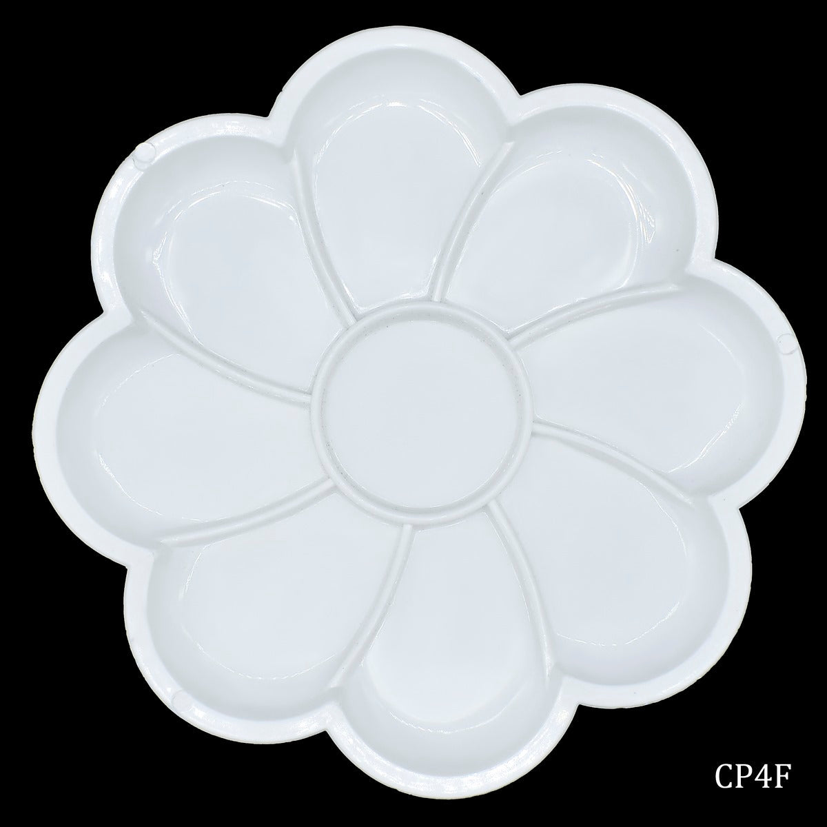 jags-mumbai Artificial Flower Round Flower small Colour Mixing Plate