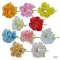 jags-mumbai Artificial Flowers Art Cloth Flower (025#) 60Pcs 025H