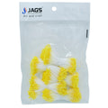 jags-mumbai Artificial Flowers Artificial Flower Polons Pack Of 5 Yellow AFP4-YW