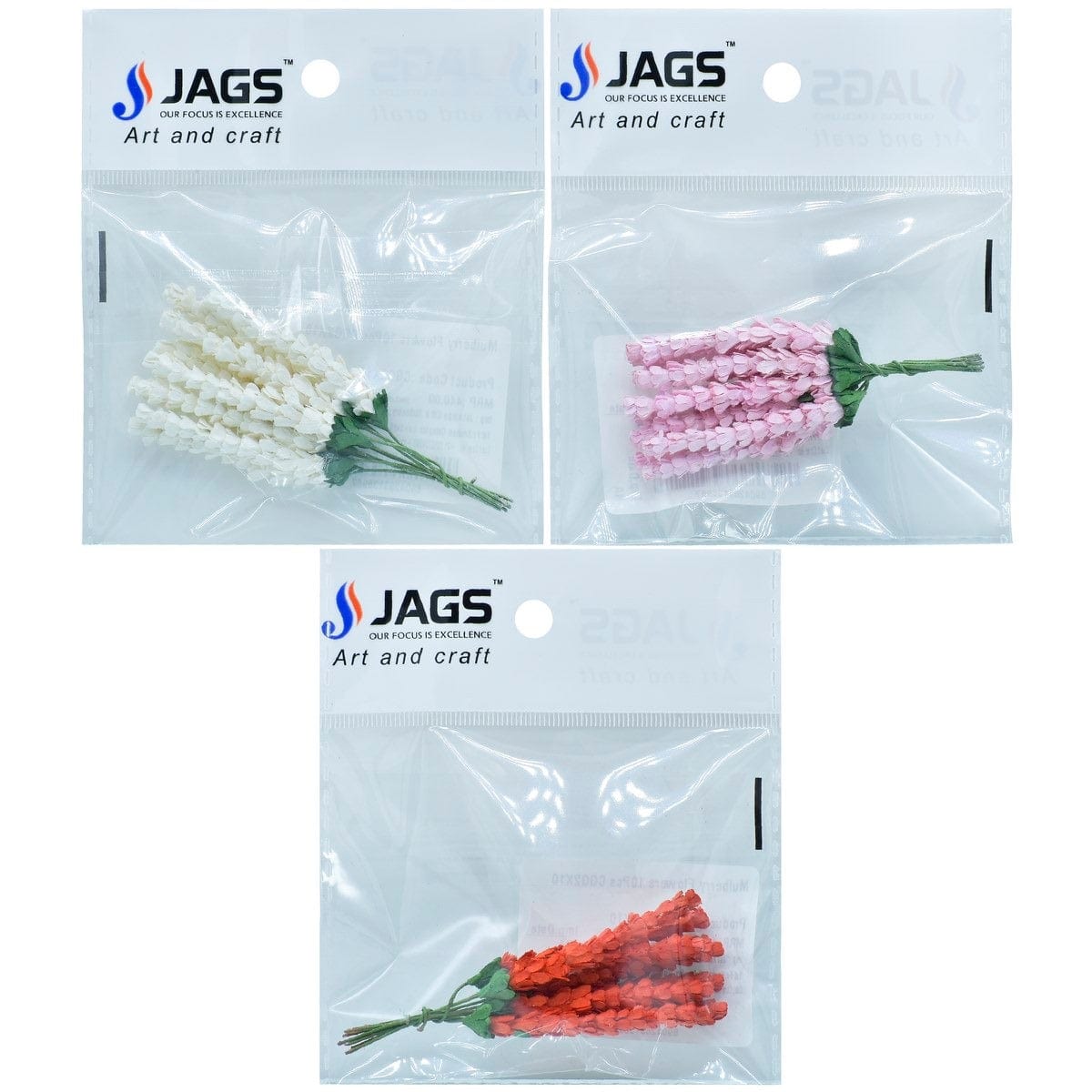 jags-mumbai Artificial Flowers Mulberry Flowers 10Pcs