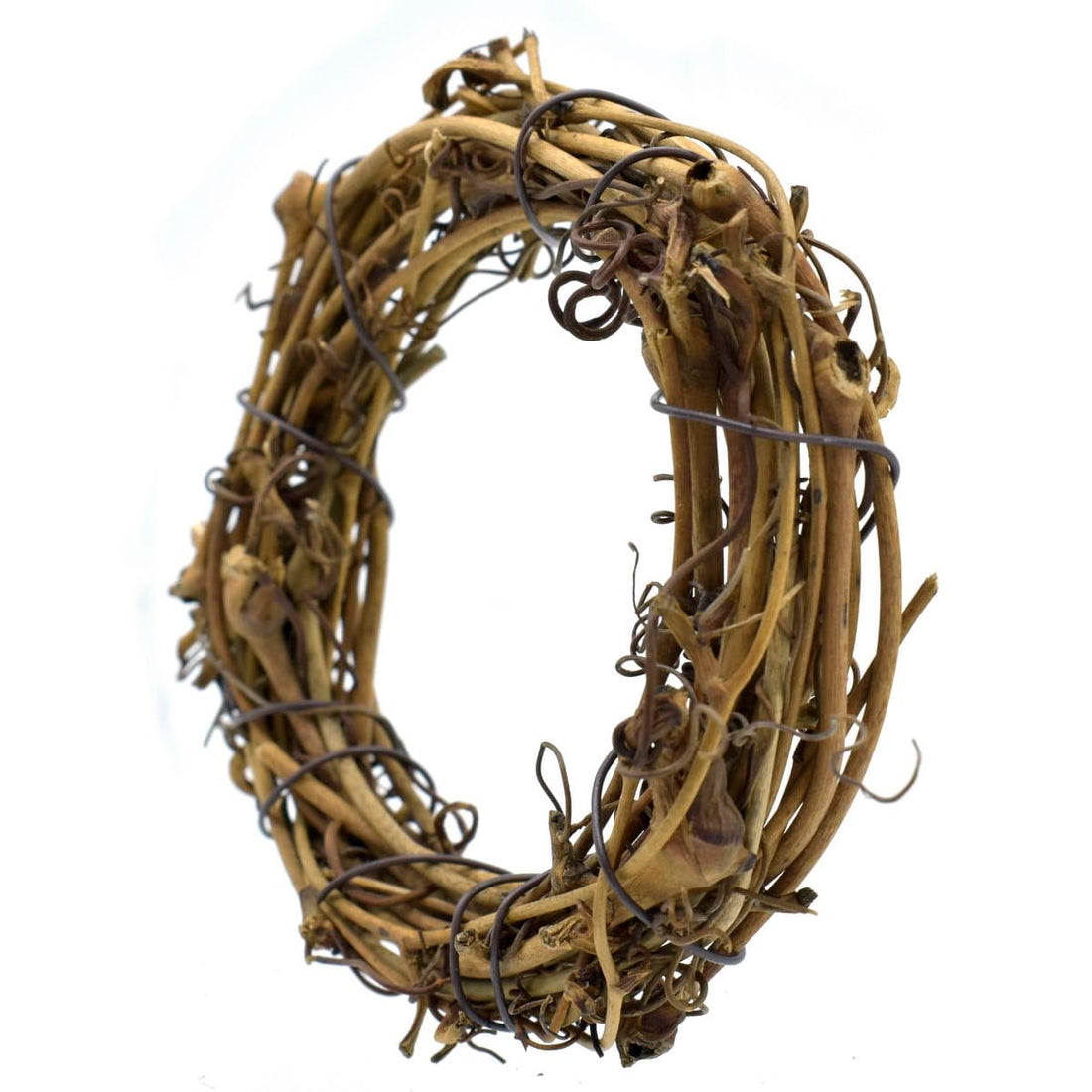 jags-mumbai Artificial Grass Add a Natural Touch to Your Home with the Bird Nest Ring Round 8cm BNS8CM