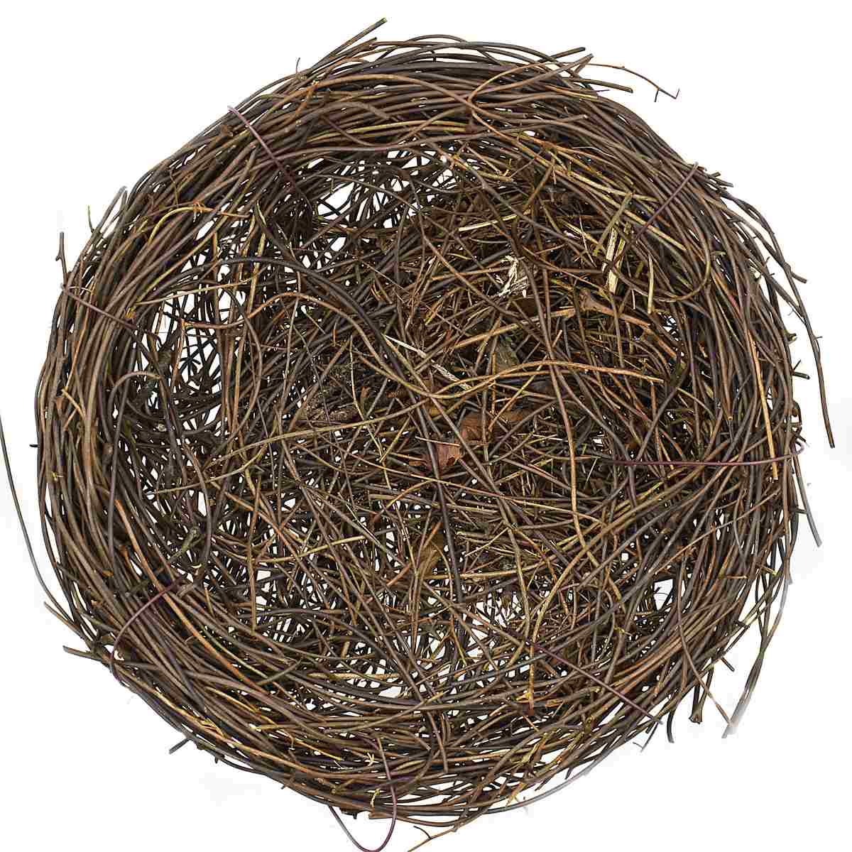 jags-mumbai Artificial Grass Bird Nest 15cm