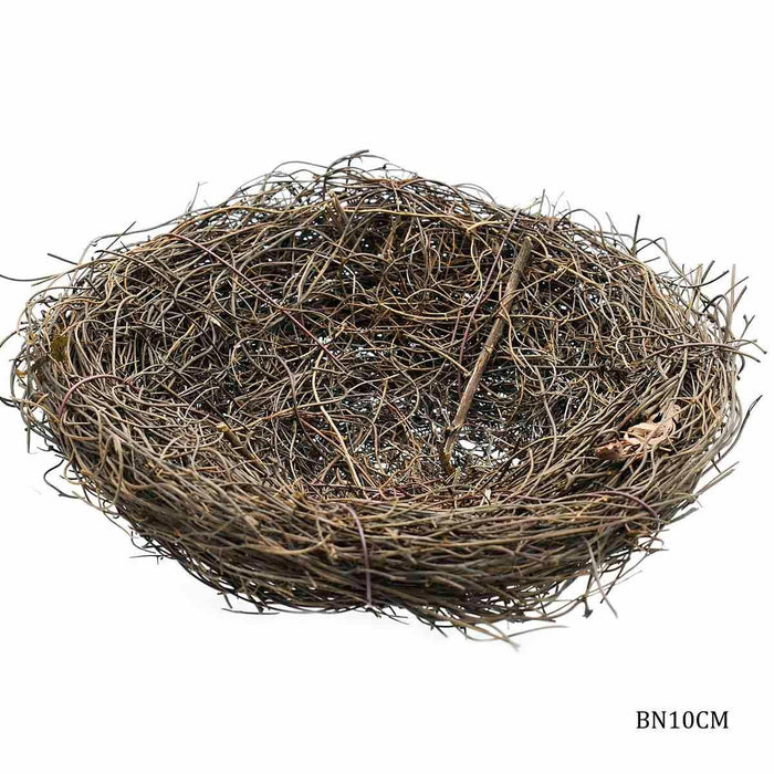Bird nest for decoration  & diy projects 10 Cm (Birds not included)- Contain 1 Unit