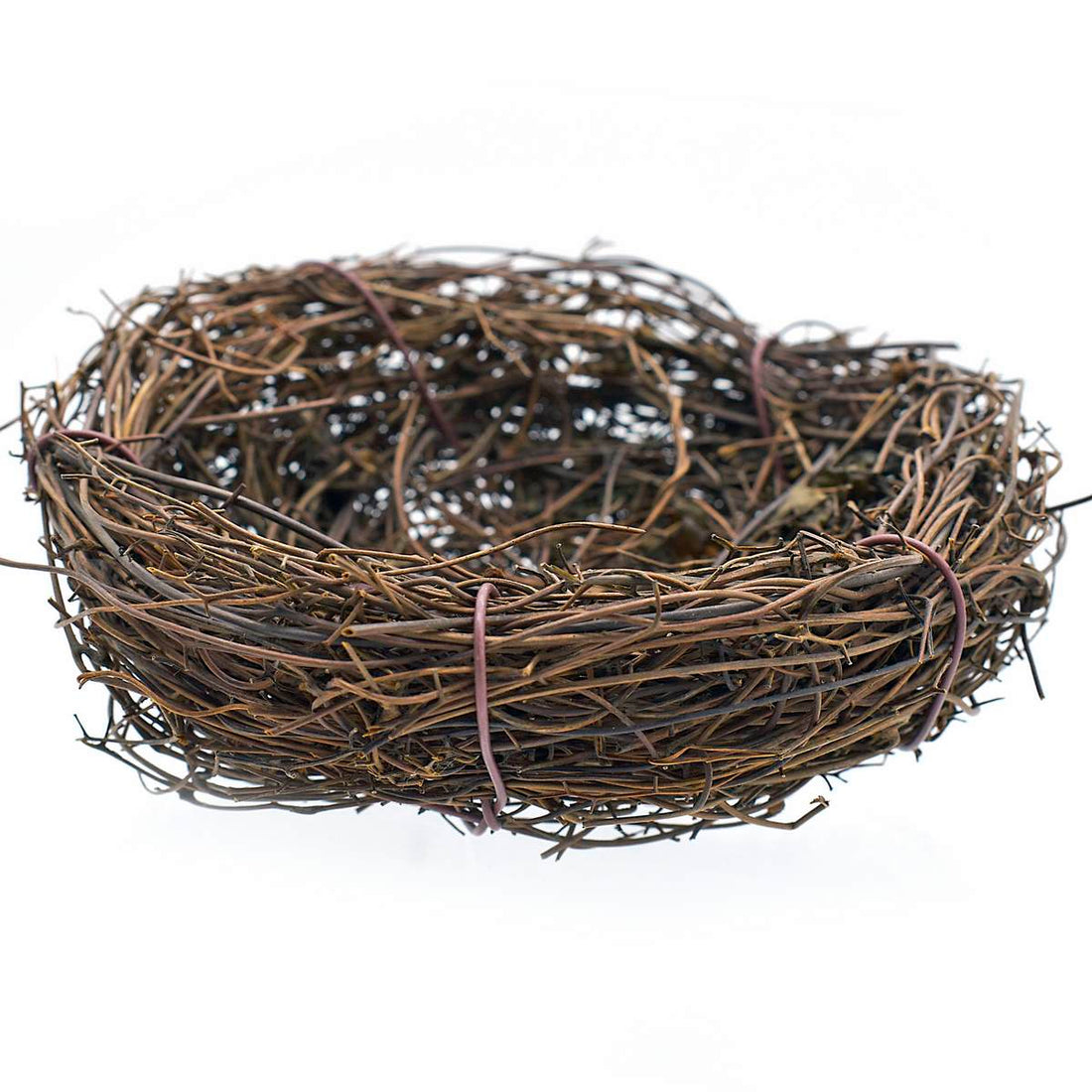 jags-mumbai Artificial grass Bird nest for decor & diy projects 10 Cm (Birds not included)- Contain 1 Unit