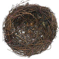 jags-mumbai Artificial grass Bird nest for decor & diy projects 10 Cm (Birds not included)- Contain 1 Unit