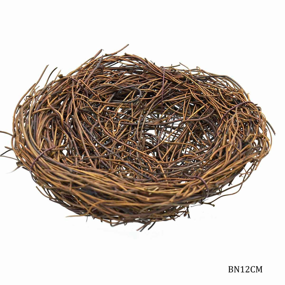 jags-mumbai Artificial grass Bird nest for decor & diy projects 13 Cm (Birds not included)- Contain 1 Unit