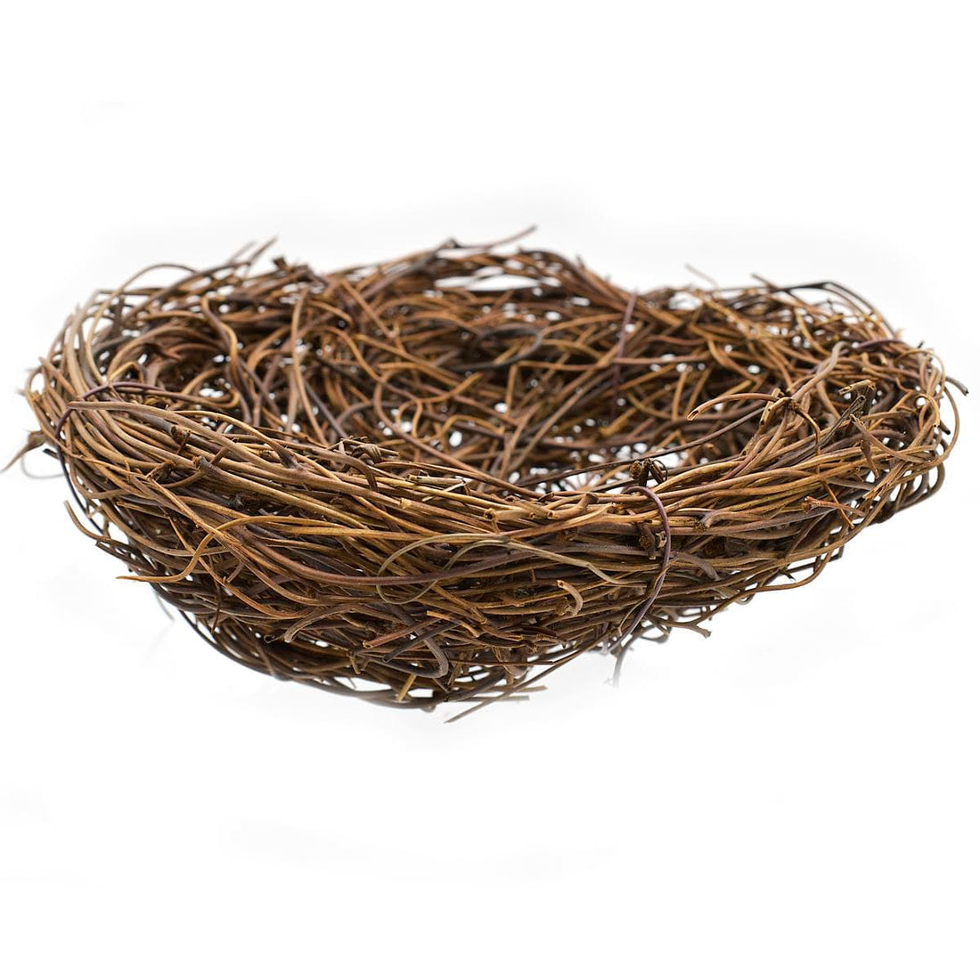 jags-mumbai Artificial grass Bird nest for decor & diy projects 13 Cm (Birds not included)- Contain 1 Unit