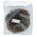 jags-mumbai Artificial grass Bird nest for decor & diy projects 13 Cm (Birds not included)- Contain 1 Unit