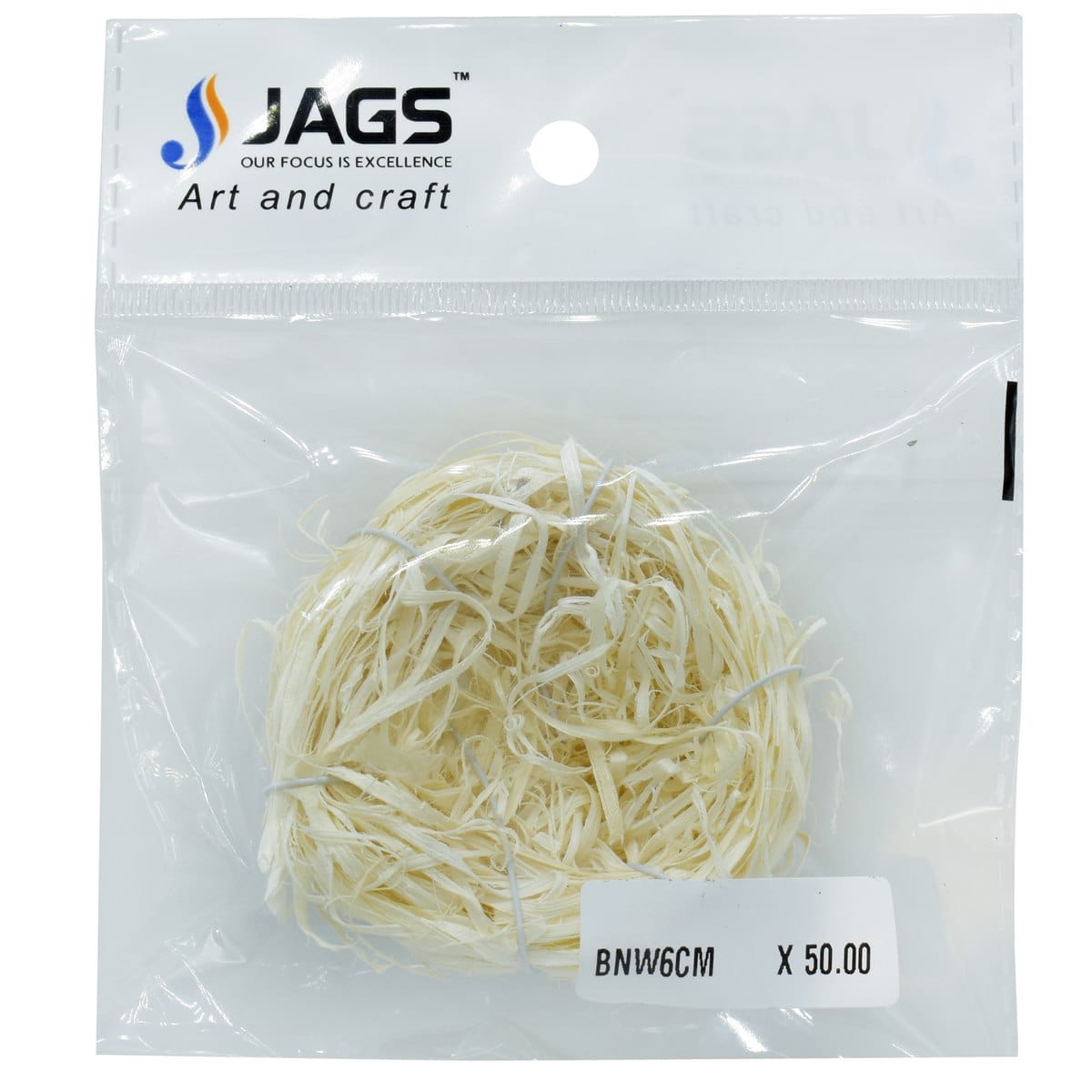 jags-mumbai Artificial Grass Decorate with Elegance: Bird Nest White 6cm BNW6CM - Order Now