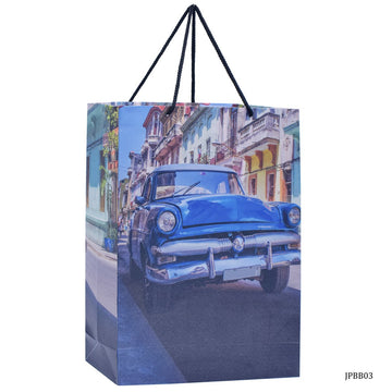 jags-mumbai Bag Jags Paper Bag Big Vintage Classic Car B4 JPBB03 (Contain 1 Unit2)