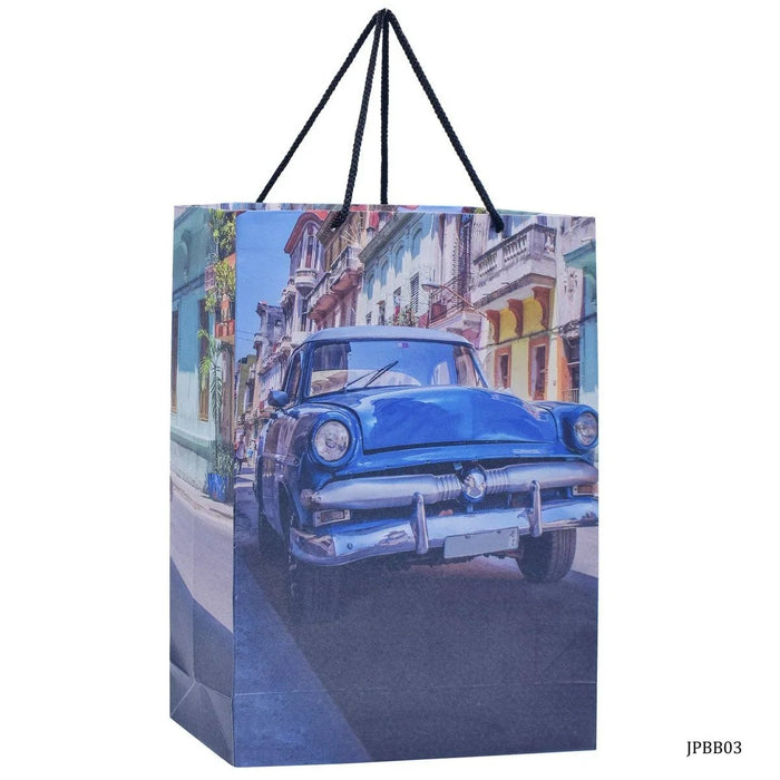 Jags Paper Bag Big Vintage Classic Car B4 JPBB03 pack of 12 pcs