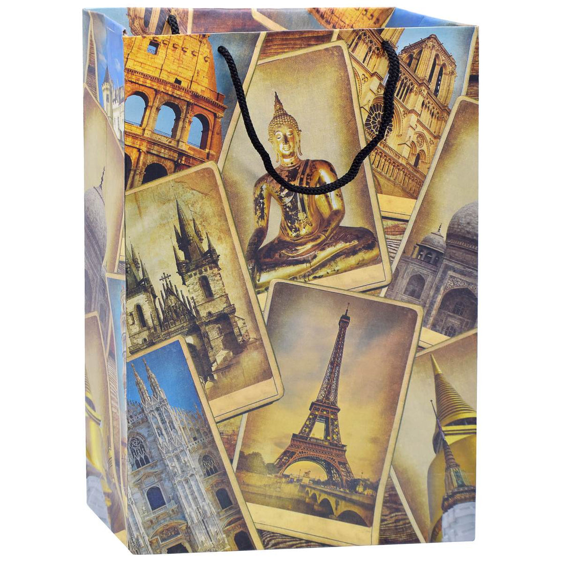 jags-mumbai Bag Jags Paper Bag Big Vintage Collage Cards B4 JPBB02 (Contain 1 Unit2)