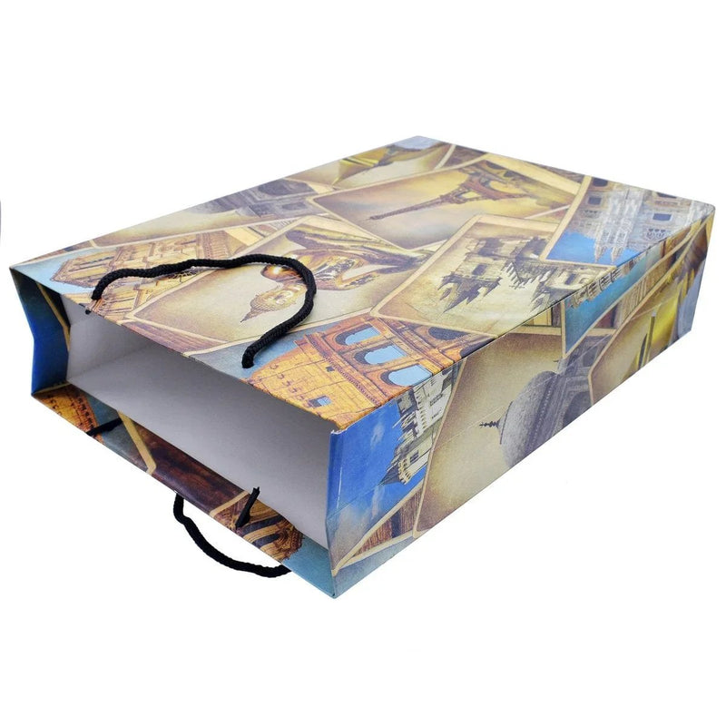 jags-mumbai Bag Jags Paper Bag Big Vintage Collage Cards B4 JPBB02 (Contain 1 Unit2)