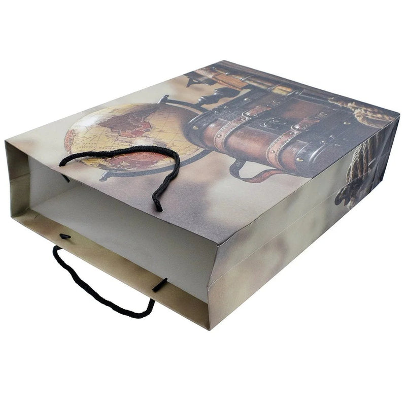 jags-mumbai Bag Jags Paper Bag Big Vintage Travel Instrument B4 JPBB04 (Contain 1 Unit2)