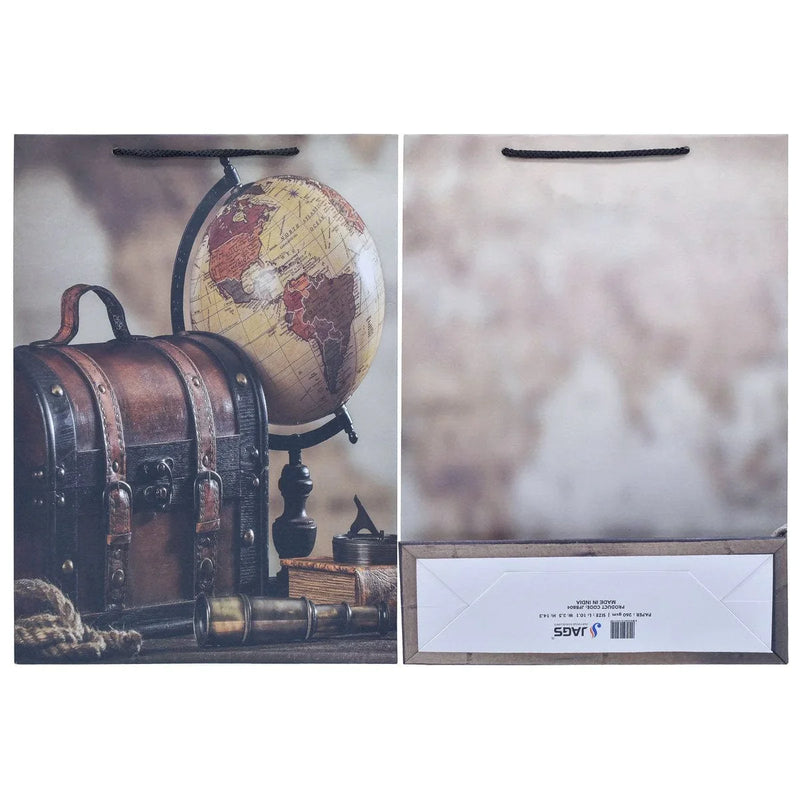 jags-mumbai Bag Jags Paper Bag Big Vintage Travel Instrument B4 JPBB04 (Contain 1 Unit2)