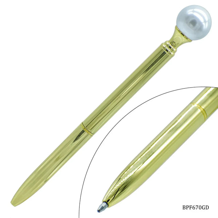 Ball Pen Fancy Top Peral  Beads