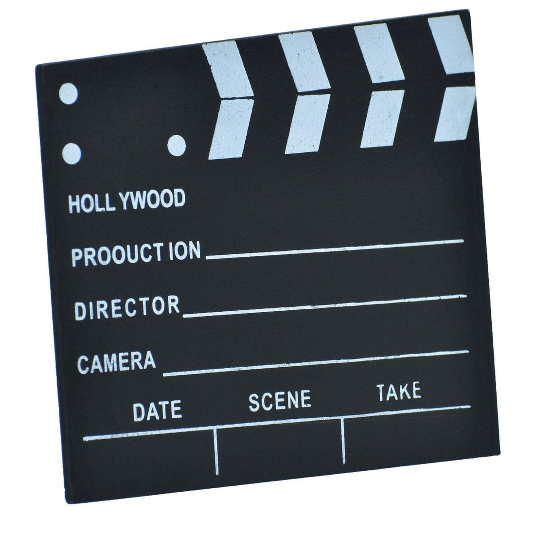 jags-mumbai Balloon & Party Products Wooden Clapper Board Black