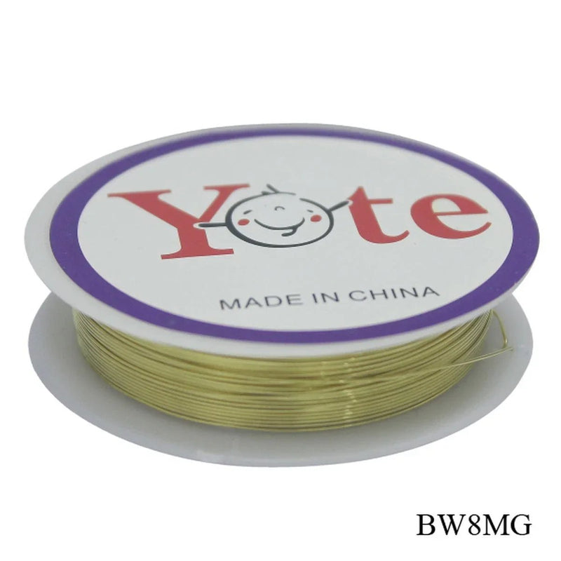 jags-mumbai Beads Beading wire No.1 8M gold