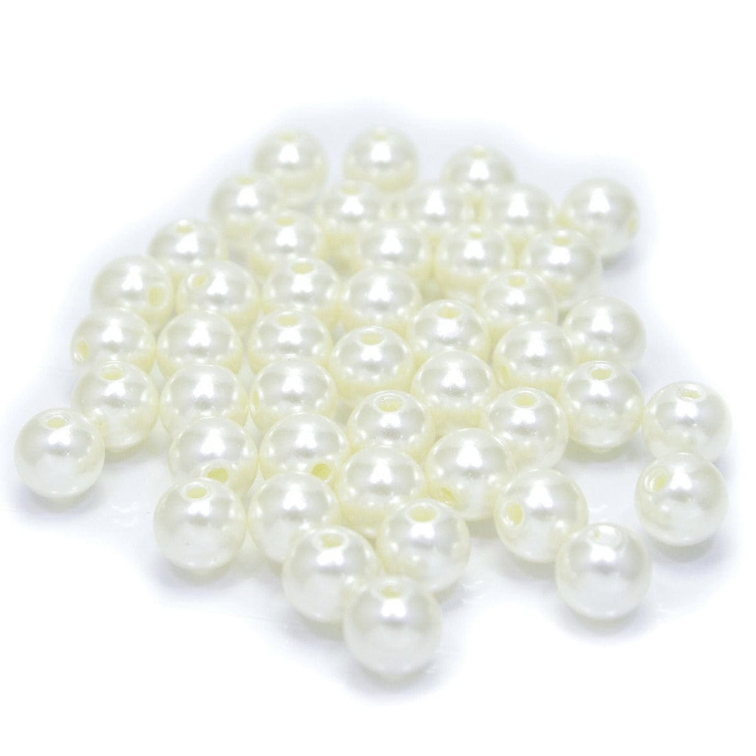 jags-mumbai Beads Craft Pearl Moti 10mm 25gm