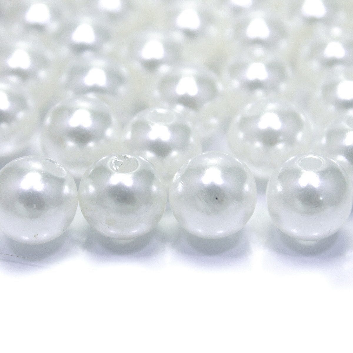 jags-mumbai Beads Craft Pearl Moti 10mm 25gm