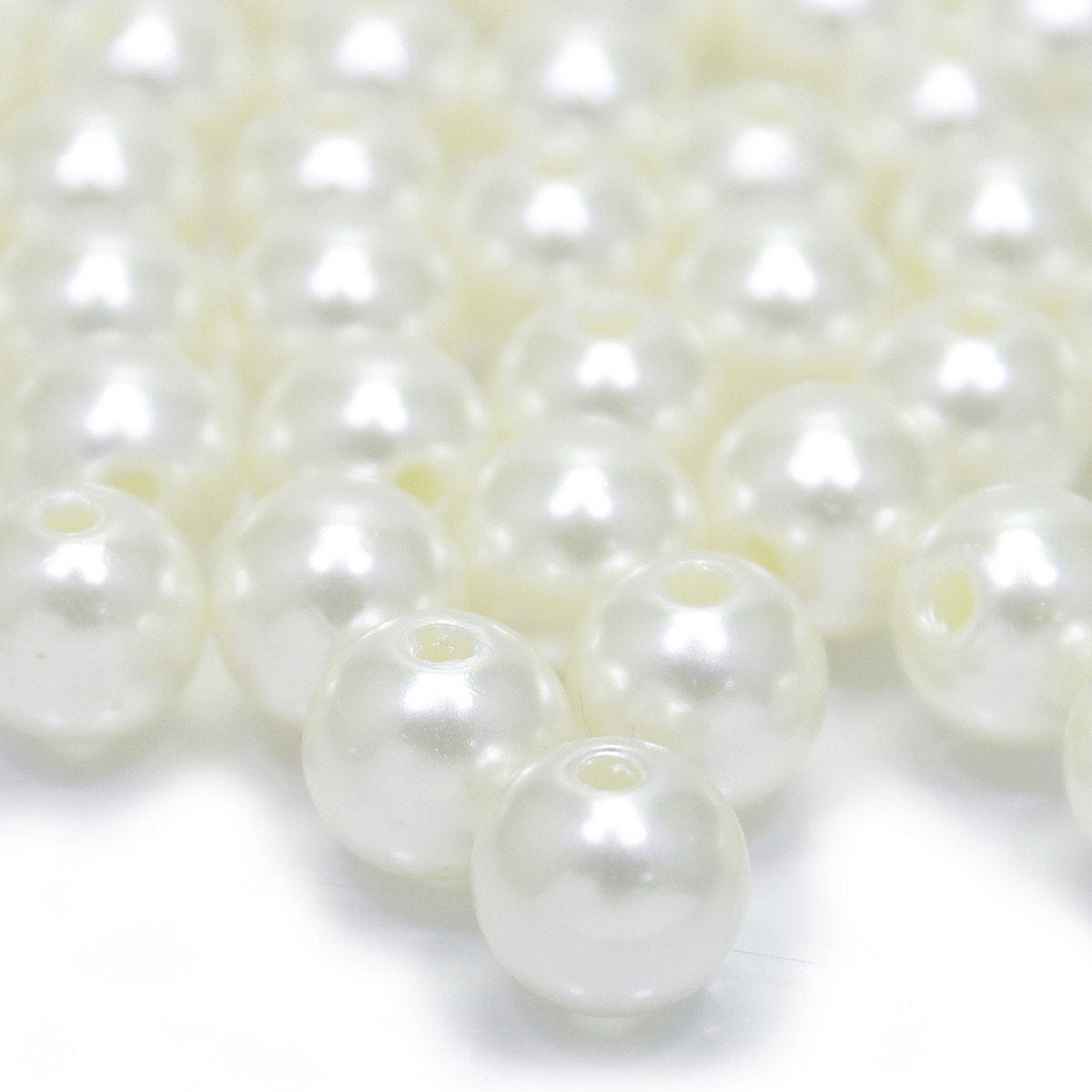 jags-mumbai Beads Craft Pearl Moti 10mm 25gm