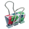 jags-mumbai Binder Clips & Pins Assorted Printed Binder Clips - 25mm (48pcs Box)